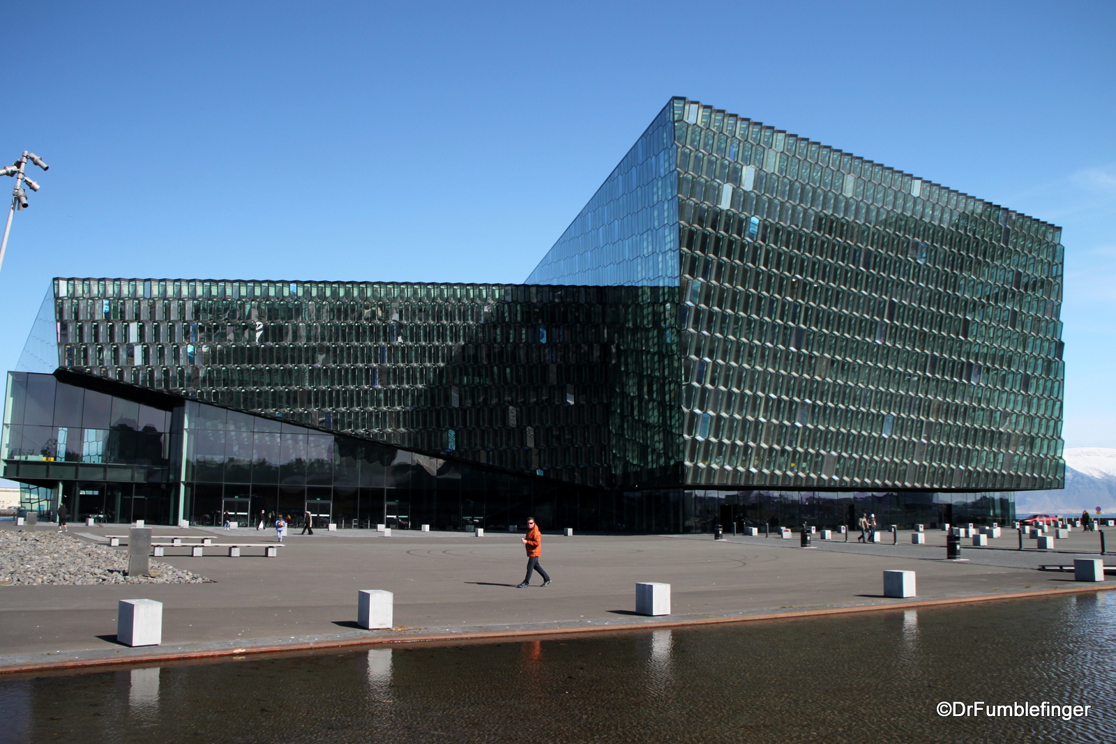 Harpa, viewed from the street