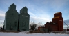 Nanton grain elevators -- a disappearing landmark