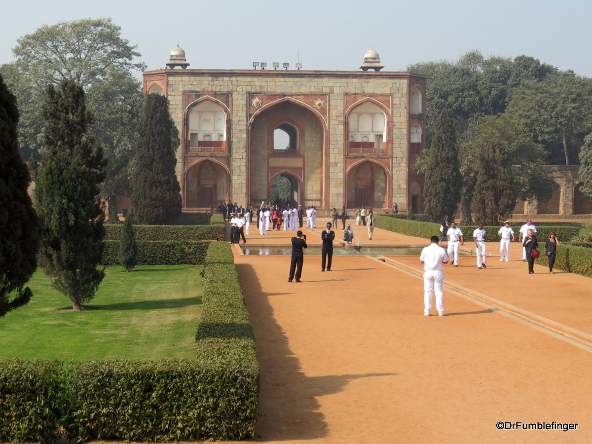 Entrance to Humayun's Tomb, Delhi
