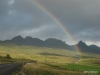Rainbow over the Eastern Fjordlands, Iceland