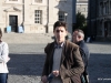 Our student guide, Trinity College, Dublin.