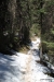 Snow and ice on the trail, higher elevations