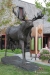 Moose statue