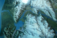 3D Topographic map, Kluane National Park Visitor Center