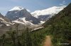 View back to Plain of Six Glaciers