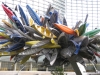 Canoe sculpture, City Center