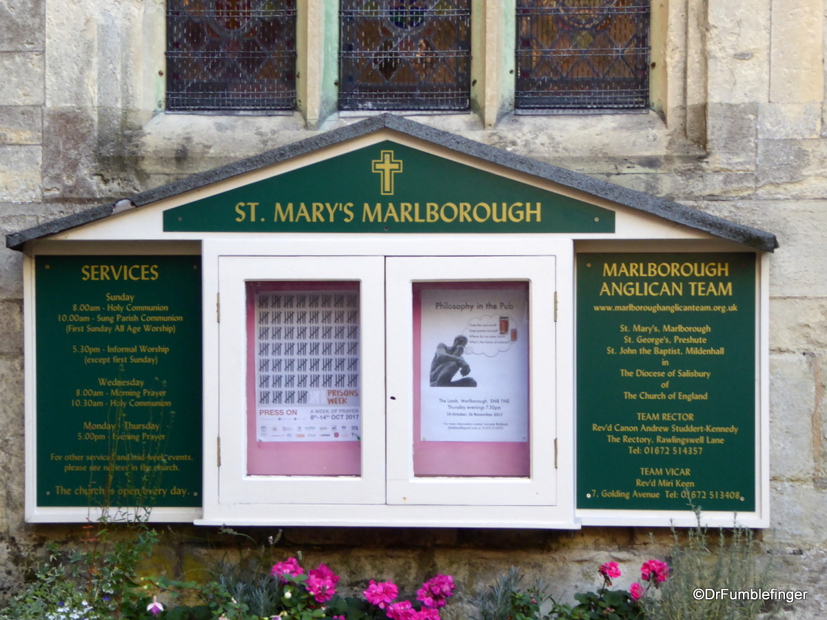 St. Mary's Church,, Marlborough