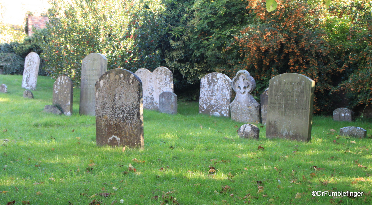 Cemetery at St. Mary's Church,, Marlborough