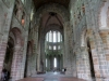 Nave, church at Mont-St-Michel