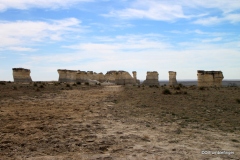 First views of Monument Rocks, Kansas