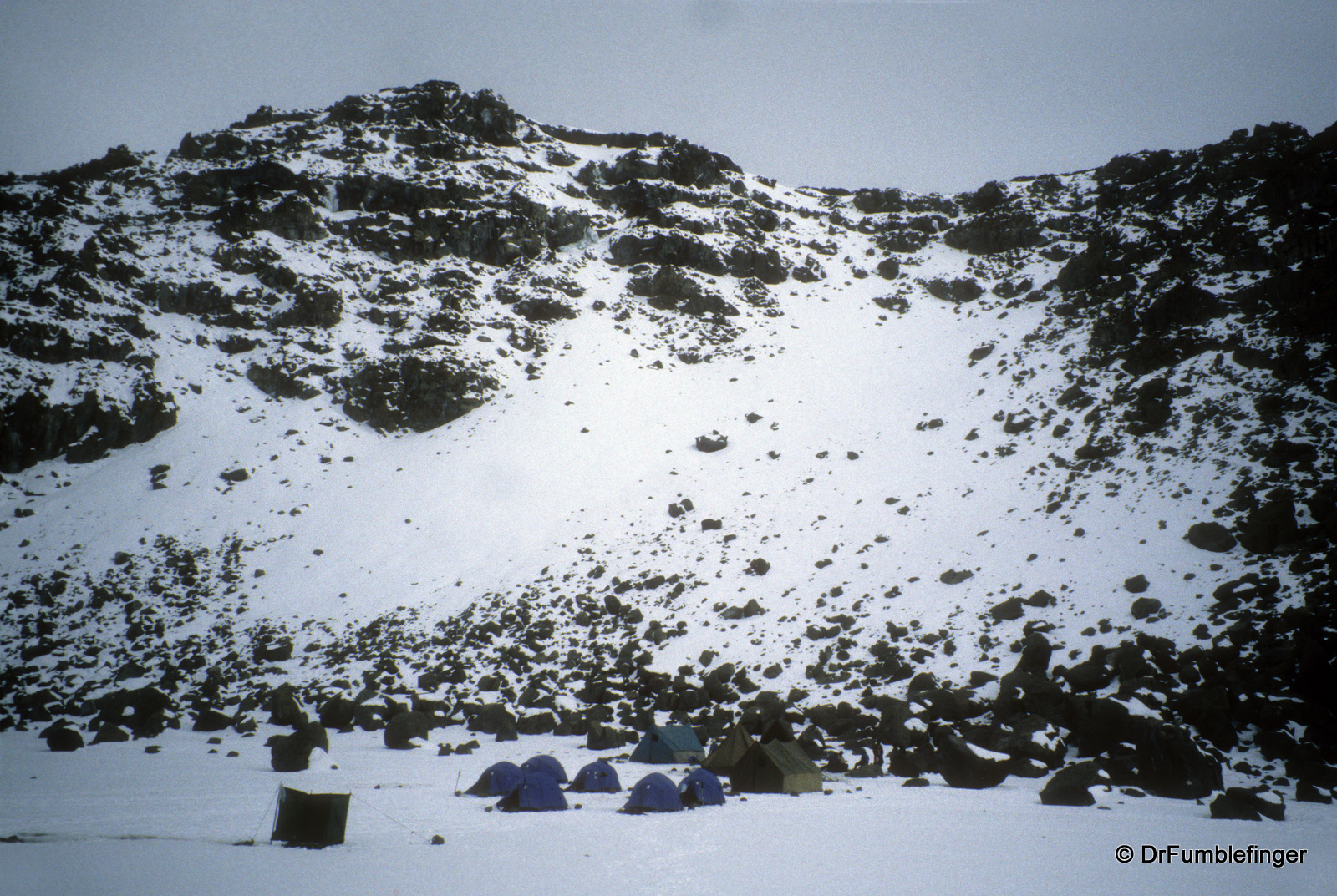 Camp at Western Icefields