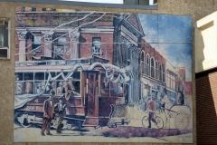 Moose Jaw, Saskatchewan.  The First Run (referring to the first street car in 1911)