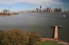 Manhattan viewed from Statue of Liberty