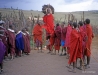 Maasai man jumping