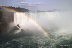 Rainbow over Horseshoe Falls