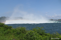 The Niagara River above Horseshoe Falls