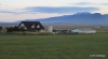 Farm at dusk in North Iceland