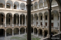 Interior of Parliament side of Palermo's Palazzo del Normanni
