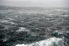 Storm at sea, Cape Horn