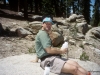 Hiking the Lakes Trail with pal Dr. Gary Schwartz, the best oncologist in Southern California