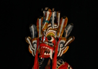 Masked dancer, Sri Lanka