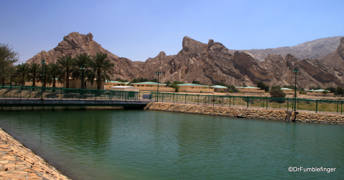 Al Ain hot springs and lake