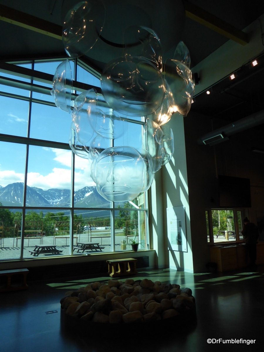 Ice and Flowers, Kluane Visitor Center