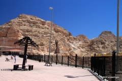 Parking area atop Jebel Hafeet