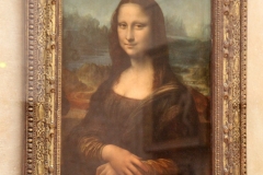 The Mona Lisa, Louvre, Paris
