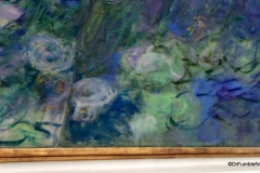 Monet's water lilies, the Orangerie Museum, Paris