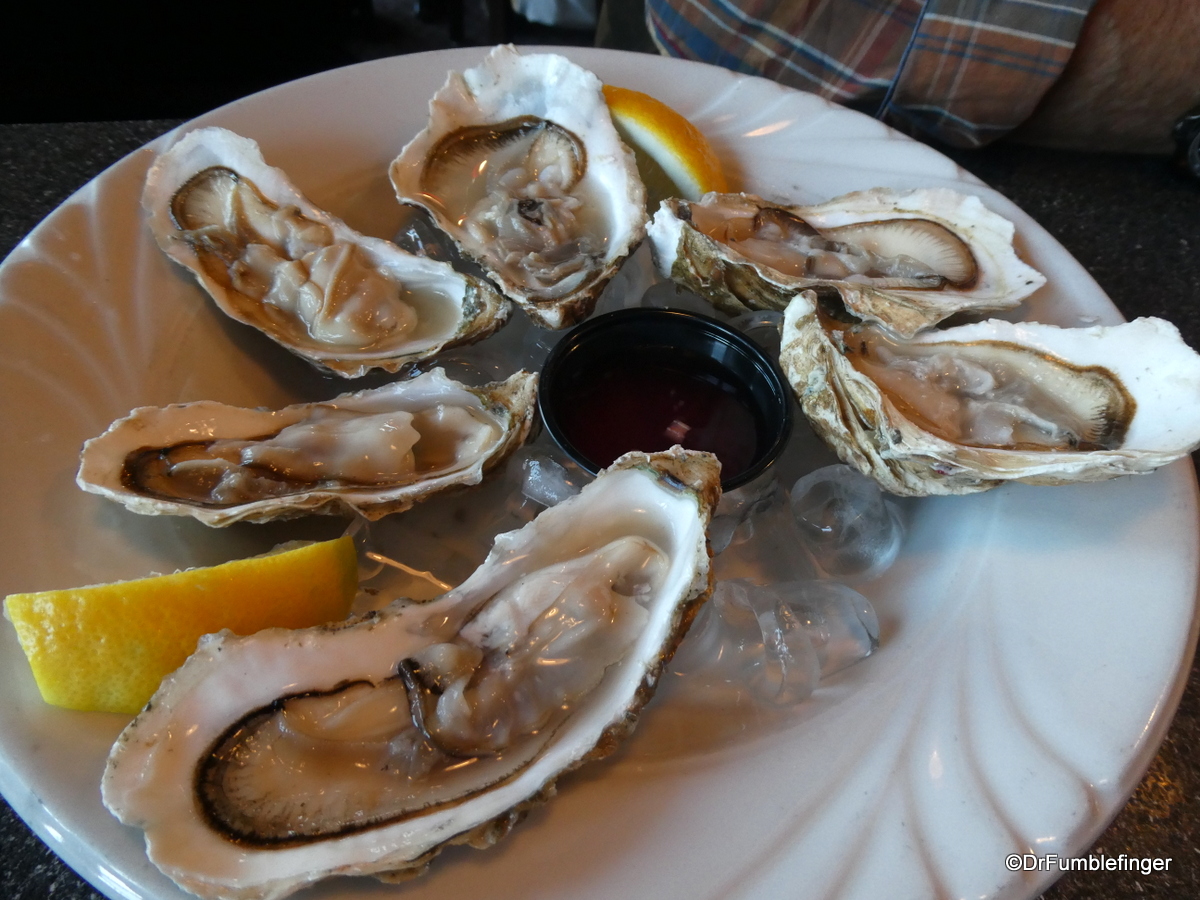 Oysters, Ray's Restaurant, Seward