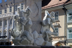 Robba Fountain, Ljubljana