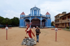 Easter week at St. Mary's Cathedral, Batticaloa