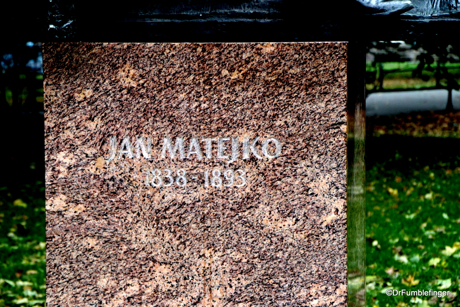 The Statue of Jan Matejko, Krakow