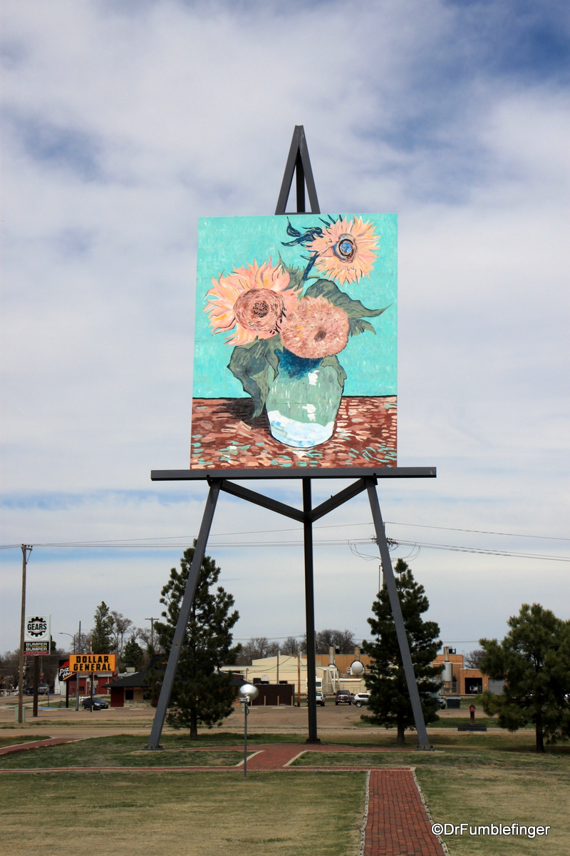 Van Gogh Easel, Goodland, Kansas