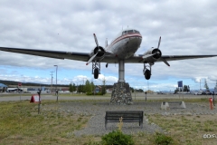 Airplane Weathervane, Yukon Transporation Museum, Whitehorse