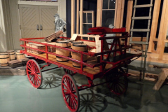 Light Dray wagon, Remington Carriage Museum, Cardston