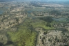 Aerial view of Okavango Delta