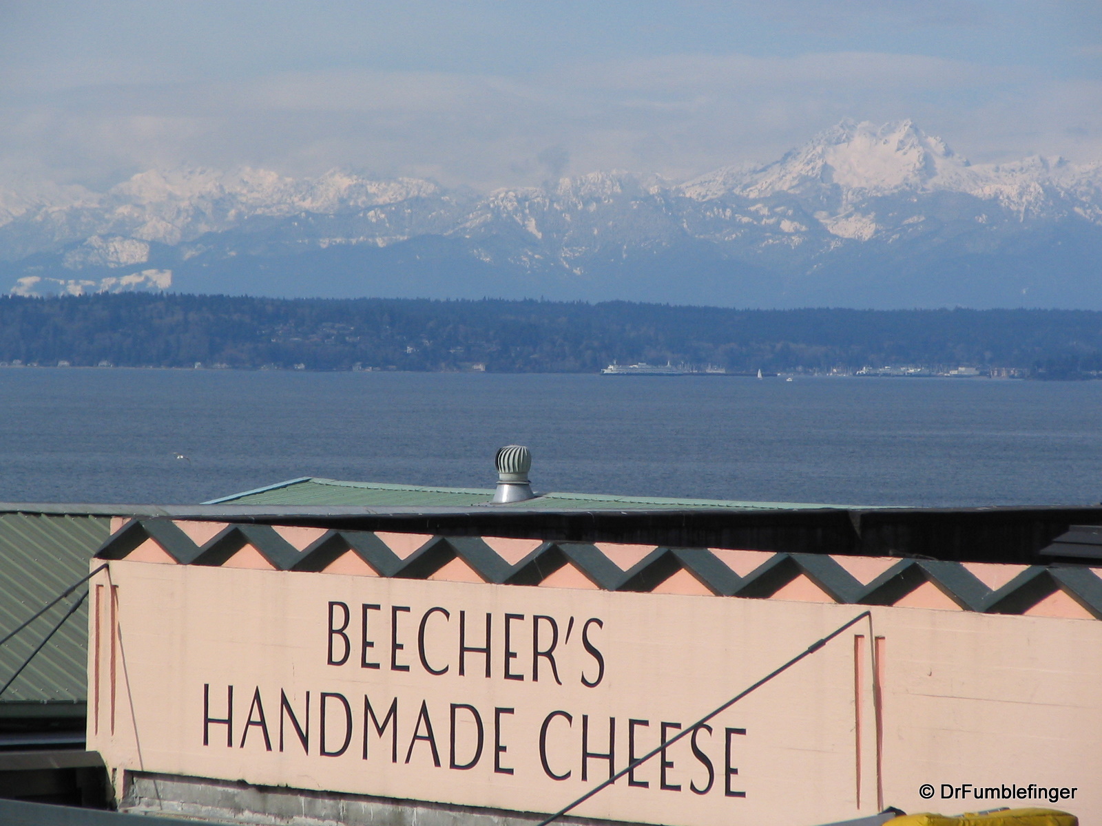 Puget Sound & Olympic Peninsula in backdrop