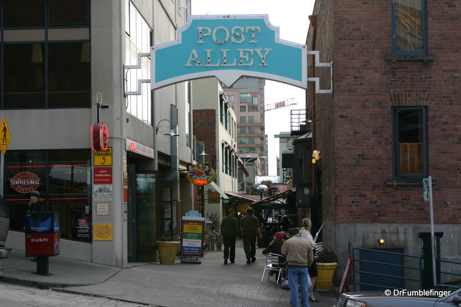 Seattle waterfront, Post Alley