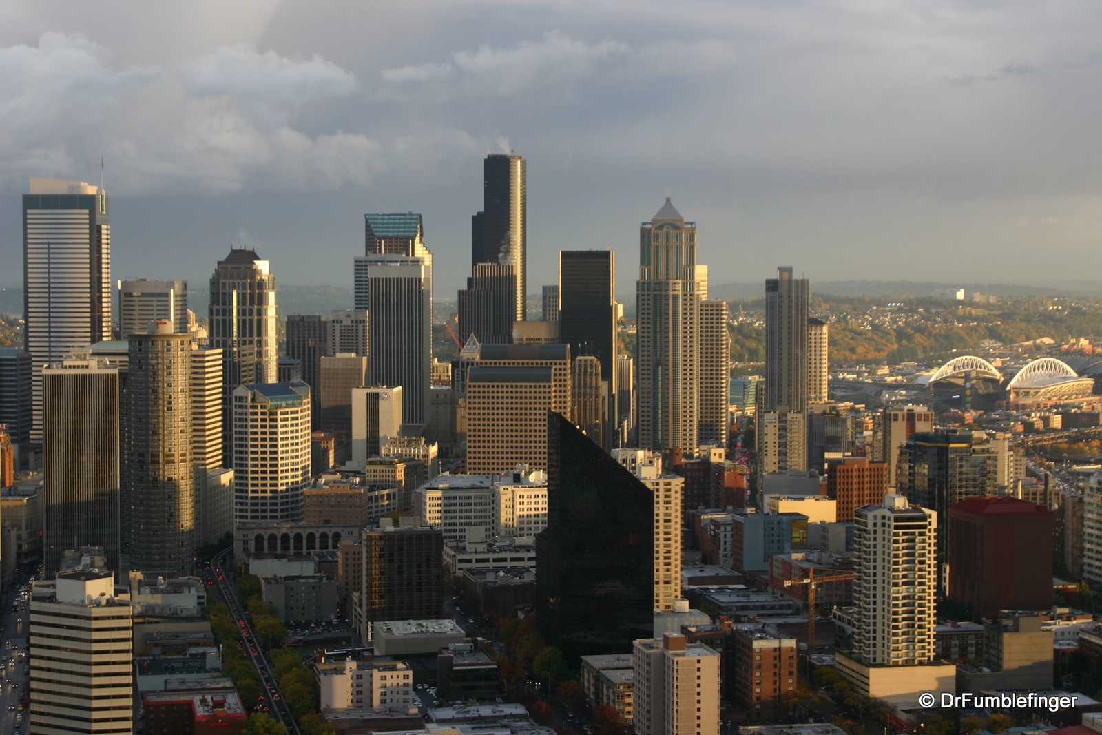 Seattle viewed from Space Needle