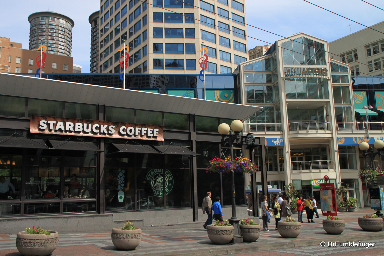 Downtown Seattle.. Everywhere a Starbucks