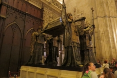 Christopher Columbus' tomb, Seville Cathedral