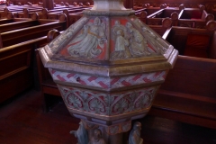 Baptismal Font, St. Mary's in the Mountain, Virginia City