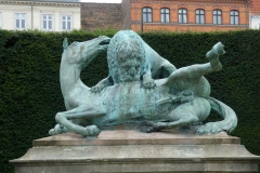 Rosenberg Castle Gardens - The Horse and the Lion