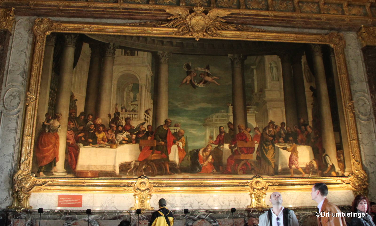 Versailles' Hercules Room' Veronese painting
