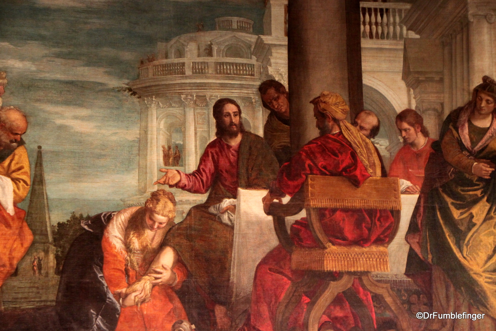 Detail of Veronese painting