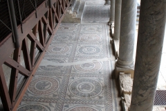 Elevated walkways over Mosaics,  Villa Romana del Casale