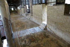 Elevated walkways over Mosaics,  Villa Romana del Casale