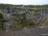 Volcanoes National Park. Volcanoes National Park: One of the largest pit craters adjoining the Chain of Craters Road